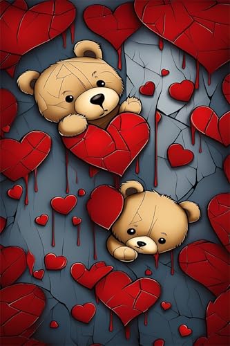 Puzzle 70 Teile Erwachsene Bär Herz 20 x 15 cm Puzzles für Erwachsene Pädagogisches Spiel Herausforderung Spielzeug Impossible Puzzle 70 Teile Puzzles Puzzle 70 Teile Erwachsene Bär Herz 20 x 15 cm Puzzles für Erwachsene Pädagogisches Spiel Herausforderung Spielzeug Impossible Puzzle 70 Teile Puzzles von QiHon