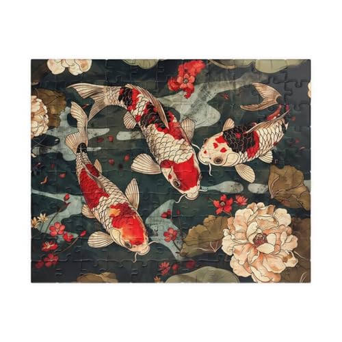Puzzle 70 Teile Erwachsene Blumen Koi 20 x 15 cm Puzzles für Erwachsene Pädagogisches Spiel Herausforderung Spielzeug Impossible Puzzle 70 Teile Puzzles Puzzle 70 Teile Erwachsene Blumen Koi 20 x 15 cm Puzzles für Erwachsene Pädagogisches Spiel Herausforderung Spielzeug Impossible Puzzle 70 Teile Puzzles von QiHon