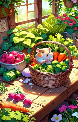 Puzzle 70 Teile Erwachsene Hamsterfutter 20 x 15 cm Puzzles für Erwachsene Pädagogisches Spiel Herausforderung Spielzeug Impossible Puzzle 70 Teile Puzzles von QiHon