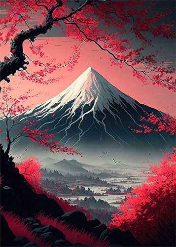 Puzzle 70 Teile Erwachsene Schnee Berge Bäume 20 x 15 cm Puzzles für Erwachsene Pädagogisches Spiel Herausforderung Spielzeug Impossible Puzzle 70 Teile Puzzles von QiHon