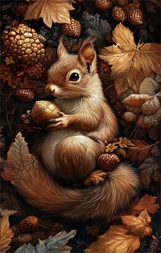 Puzzle 70 Teile Erwachsene Tier Eichhörnchen 20 x 15 cm Puzzles für Erwachsene Pädagogisches Spiel Herausforderung Spielzeug Impossible Puzzle 70 Teile Puzzles Puzzle 70 Teile Erwachsene Tier Eichhörnchen 20 x 15 cm Puzzles für Erwachsene Pädagogisches Spiel Herausforderung Spielzeug Impossible Puzzle 70 Teile Puzzles von QiHon