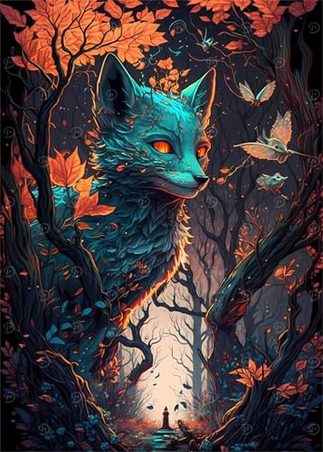 Puzzle 70 Teile Erwachsene Tierbaum 20 x 15 cm Puzzles für Erwachsene Pädagogisches Spiel Herausforderung Spielzeug Impossible Puzzle 70 Teile Puzzles von QiHon