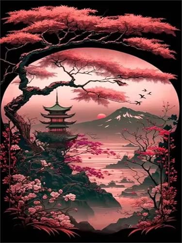 Puzzle 700 Teile Japanische Landschaft, Puzzle Erwachsene 52 x 38 cm, Herausforderndes Rätsel, Puzzlespiele für Die Ganze Familie, Klassische Puzzles für Erwachsene 700 Teile Puzzle 700 Teile Japanische Landschaft, Puzzle Erwachsene 52 x 38 cm, Herausforderndes Rätsel, Puzzlespiele für Die Ganze Familie, Klassische Puzzles für Erwachsene 700 Teile von QiHon