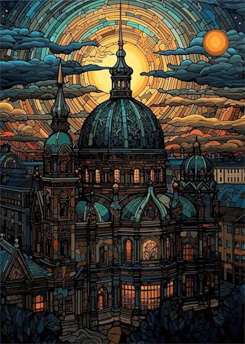 Puzzle 700 Teile Mondschloss 52 x 38 cm Puzzles für Erwachsene Herausforderndes Rätsel Lernspiel für Die Ganze Familie Geschenke für Frauen Männer 700 Teile Puzzle Puzzle 700 Teile Mondschloss 52 x 38 cm Puzzles für Erwachsene Herausforderndes Rätsel Lernspiel für Die Ganze Familie Geschenke für Frauen Männer 700 Teile Puzzle von QiHon