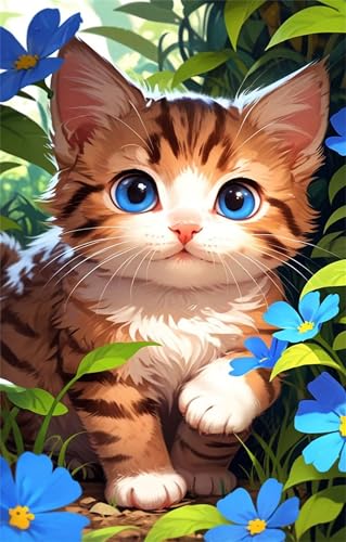Puzzle 700 Teile Tier Katze Blumen 52 x 38 cm Puzzles für Erwachsene Herausforderndes Rätsel Lernspiel für Die Ganze Familie Geschenke für Frauen Männer 700 Teile Puzzle Puzzle 700 Teile Tier Katze Blumen 52 x 38 cm Puzzles für Erwachsene Herausforderndes Rätsel Lernspiel für Die Ganze Familie Geschenke für Frauen Männer 700 Teile Puzzle von QiHon