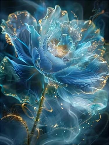 Puzzle für Erwachsene 1000 Teile Abstrakte Blume Blau, 75 x 50 cm Puzzles für Erwachsene Pädagogisches Spiel Herausforderung Spielzeug 1000 Teile, Puzzle Erwachsene Anspruchsvoll Puzzle für Erwachsene 1000 Teile Abstrakte Blume Blau, 75 x 50 cm Puzzles für Erwachsene Pädagogisches Spiel Herausforderung Spielzeug 1000 Teile, Puzzle Erwachsene Anspruchsvoll von QiHon