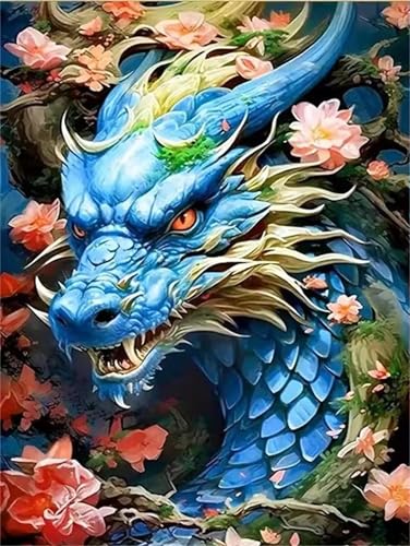 Puzzle für Erwachsene 1000 Teile Blumendrache, 75 x 50 cm Puzzles für Erwachsene Pädagogisches Spiel Herausforderung Spielzeug 1000 Teile, Puzzle Erwachsene Anspruchsvoll Puzzle für Erwachsene 1000 Teile Blumendrache, 75 x 50 cm Puzzles für Erwachsene Pädagogisches Spiel Herausforderung Spielzeug 1000 Teile, Puzzle Erwachsene Anspruchsvoll von QiHon