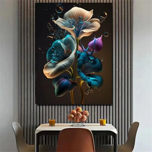 Puzzle für Erwachsene 1000 Teile Blumenpflanze, 75 x 50 cm Puzzles für Erwachsene Pädagogisches Spiel Herausforderung Spielzeug 1000 Teile, Puzzle Erwachsene Anspruchsvoll von QiHon