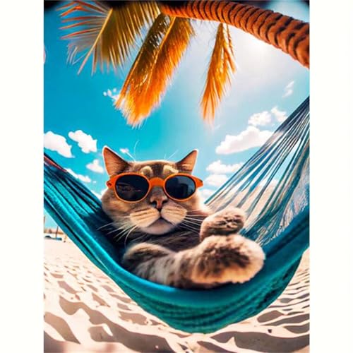 Puzzle für Erwachsene 1000 Teile Katze Tier Strand, 75 x 50 cm Puzzles für Erwachsene Pädagogisches Spiel Herausforderung Spielzeug 1000 Teile, Puzzle Erwachsene Anspruchsvoll Puzzle für Erwachsene 1000 Teile Katze Tier Strand, 75 x 50 cm Puzzles für Erwachsene Pädagogisches Spiel Herausforderung Spielzeug 1000 Teile, Puzzle Erwachsene Anspruchsvoll von QiHon
