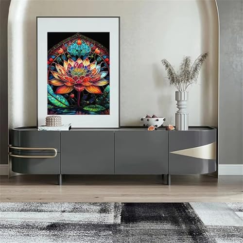 Puzzle für Erwachsene 1000 Teile Lotosblume, 75 x 50 cm Puzzles für Erwachsene Pädagogisches Spiel Herausforderung Spielzeug 1000 Teile, Puzzle Erwachsene Anspruchsvoll von QiHon