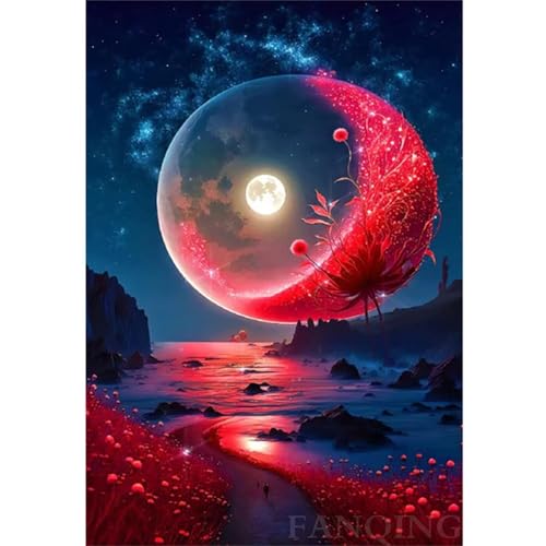 Puzzle für Erwachsene 1000 Teile Mondblume Rot, 75 x 50 cm Puzzles für Erwachsene Pädagogisches Spiel Herausforderung Spielzeug 1000 Teile, Puzzle Erwachsene Anspruchsvoll Puzzle für Erwachsene 1000 Teile Mondblume Rot, 75 x 50 cm Puzzles für Erwachsene Pädagogisches Spiel Herausforderung Spielzeug 1000 Teile, Puzzle Erwachsene Anspruchsvoll von QiHon