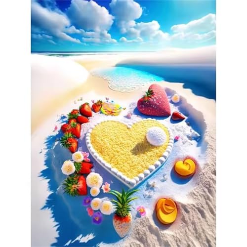 Puzzle für Erwachsene 1000 Teile Strandherz Erdbeere, 75 x 50 cm Puzzles für Erwachsene Pädagogisches Spiel Herausforderung Spielzeug 1000 Teile, Puzzle Erwachsene Anspruchsvoll Puzzle für Erwachsene 1000 Teile Strandherz Erdbeere, 75 x 50 cm Puzzles für Erwachsene Pädagogisches Spiel Herausforderung Spielzeug 1000 Teile, Puzzle Erwachsene Anspruchsvoll von QiHon