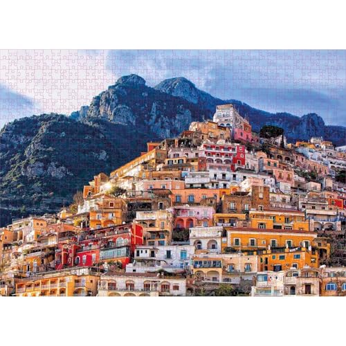Puzzle für Erwachsene 120 Teile Bergstadt, 25 x 20 cm Puzzles für Erwachsene Pädagogisches Spiel Herausforderung Spielzeug 120 Teile, Puzzle Erwachsene Anspruchsvoll Puzzle für Erwachsene 120 Teile Bergstadt, 25 x 20 cm Puzzles für Erwachsene Pädagogisches Spiel Herausforderung Spielzeug 120 Teile, Puzzle Erwachsene Anspruchsvoll von QiHon