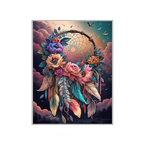 Puzzle für Erwachsene 120 Teile Federblume, 25 x 20 cm Puzzles für Erwachsene Pädagogisches Spiel Herausforderung Spielzeug 120 Teile, Puzzle Erwachsene Anspruchsvoll von QiHon