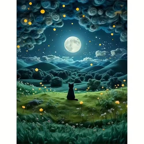 Puzzle für Erwachsene 120 Teile Katzenmondlicht, 25 x 20 cm Puzzles für Erwachsene Pädagogisches Spiel Herausforderung Spielzeug 120 Teile, Puzzle Erwachsene Anspruchsvoll Puzzle für Erwachsene 120 Teile Katzenmondlicht, 25 x 20 cm Puzzles für Erwachsene Pädagogisches Spiel Herausforderung Spielzeug 120 Teile, Puzzle Erwachsene Anspruchsvoll von QiHon