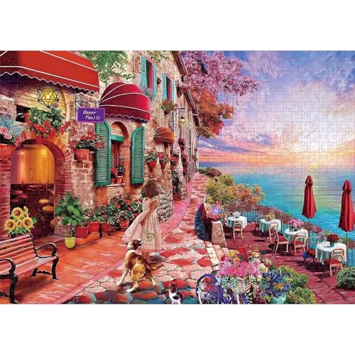 Puzzle für Erwachsene 120 Teile Küstenlandschaft, 25 x 20 cm Puzzles für Erwachsene Pädagogisches Spiel Herausforderung Spielzeug 120 Teile, Puzzle Erwachsene Anspruchsvoll Puzzle für Erwachsene 120 Teile Küstenlandschaft, 25 x 20 cm Puzzles für Erwachsene Pädagogisches Spiel Herausforderung Spielzeug 120 Teile, Puzzle Erwachsene Anspruchsvoll von QiHon