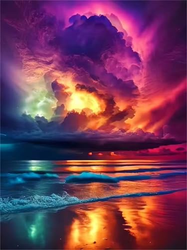 Puzzle für Erwachsene 120 Teile Lila Wolken Landschaft, 25 x 20 cm Puzzles für Erwachsene Pädagogisches Spiel Herausforderung Spielzeug 120 Teile, Puzzle Erwachsene Anspruchsvoll Puzzle für Erwachsene 120 Teile Lila Wolken Landschaft, 25 x 20 cm Puzzles für Erwachsene Pädagogisches Spiel Herausforderung Spielzeug 120 Teile, Puzzle Erwachsene Anspruchsvoll von QiHon
