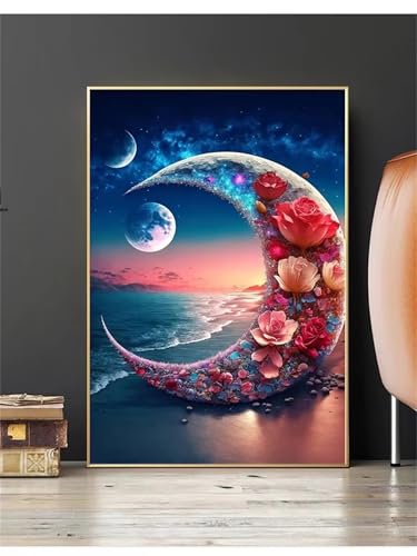 Puzzle für Erwachsene 120 Teile Mondblumenstrand, 25 x 20 cm Puzzles für Erwachsene Pädagogisches Spiel Herausforderung Spielzeug 120 Teile, Puzzle Erwachsene Anspruchsvoll von QiHon