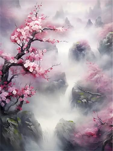 Puzzle für Erwachsene 120 Teile Rosa Blumenwasserfall, 25 x 20 cm Puzzles für Erwachsene Pädagogisches Spiel Herausforderung Spielzeug 120 Teile, Puzzle Erwachsene Anspruchsvoll Puzzle für Erwachsene 120 Teile Rosa Blumenwasserfall, 25 x 20 cm Puzzles für Erwachsene Pädagogisches Spiel Herausforderung Spielzeug 120 Teile, Puzzle Erwachsene Anspruchsvoll von QiHon
