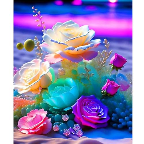 Puzzle für Erwachsene 120 Teile Strandrosen, 25 x 20 cm Puzzles für Erwachsene Pädagogisches Spiel Herausforderung Spielzeug 120 Teile, Puzzle Erwachsene Anspruchsvoll von QiHon