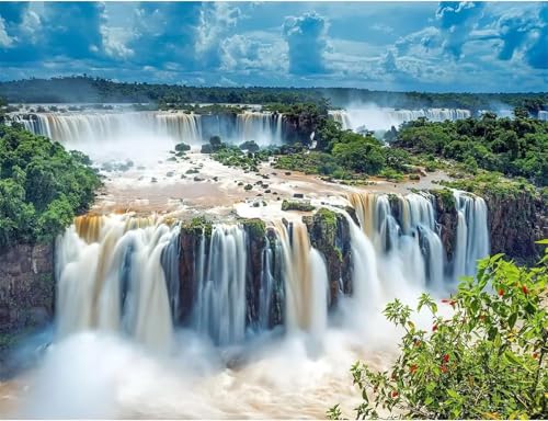 Puzzle für Erwachsene 120 Teile Wasserfälle Landschaft, 25 x 20 cm Puzzles für Erwachsene Pädagogisches Spiel Herausforderung Spielzeug 120 Teile, Puzzle Erwachsene Anspruchsvoll Puzzle für Erwachsene 120 Teile Wasserfälle Landschaft, 25 x 20 cm Puzzles für Erwachsene Pädagogisches Spiel Herausforderung Spielzeug 120 Teile, Puzzle Erwachsene Anspruchsvoll von QiHon
