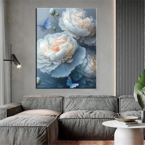 Puzzle für Erwachsene 120 Teile Weißer Pfingstrosen Schmetterling, 25 x 20 cm Puzzles für Erwachsene Pädagogisches Spiel Herausforderung Spielzeug 120 Teile, Puzzle Erwachsene Anspruchsvoll Puzzle für Erwachsene 120 Teile Weißer Pfingstrosen Schmetterling, 25 x 20 cm Puzzles für Erwachsene Pädagogisches Spiel Herausforderung Spielzeug 120 Teile, Puzzle Erwachsene Anspruchsvoll von QiHon