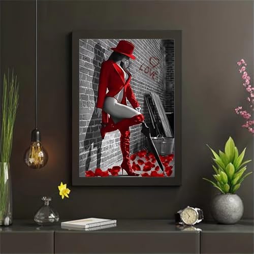 Puzzle für Erwachsene 1200 Teile Rote Frau, 75 x 50 cm Puzzles für Erwachsene Pädagogisches Spiel Herausforderung Spielzeug 1200 Teile, Puzzle Erwachsene Anspruchsvoll Puzzle für Erwachsene 1200 Teile Rote Frau, 75 x 50 cm Puzzles für Erwachsene Pädagogisches Spiel Herausforderung Spielzeug 1200 Teile, Puzzle Erwachsene Anspruchsvoll von QiHon