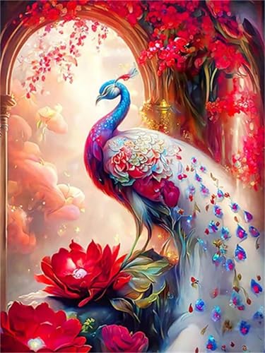 Puzzle für Erwachsene 1200 Teile Roter Blumenpfau, 75 x 50 cm Puzzles für Erwachsene Pädagogisches Spiel Herausforderung Spielzeug 1200 Teile, Puzzle Erwachsene Anspruchsvoll Puzzle für Erwachsene 1200 Teile Roter Blumenpfau, 75 x 50 cm Puzzles für Erwachsene Pädagogisches Spiel Herausforderung Spielzeug 1200 Teile, Puzzle Erwachsene Anspruchsvoll von QiHon