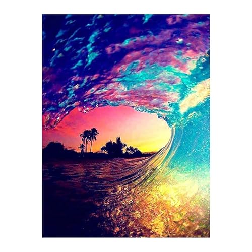 Puzzle für Erwachsene 1200 Teile Wellenlandschaft, 75 x 50 cm Puzzles für Erwachsene Pädagogisches Spiel Herausforderung Spielzeug 1200 Teile, Puzzle Erwachsene Anspruchsvoll von QiHon