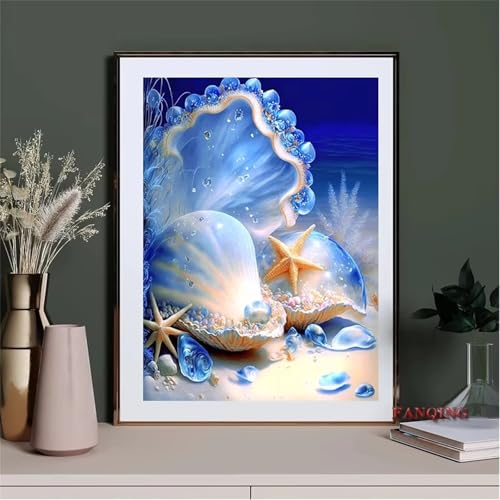 Puzzle für Erwachsene 200 Teile Blauer Muschelstrand, 35 x 25 cm Puzzles für Erwachsene Pädagogisches Spiel Herausforderung Spielzeug 200 Teile, Puzzle Erwachsene Anspruchsvoll von QiHon