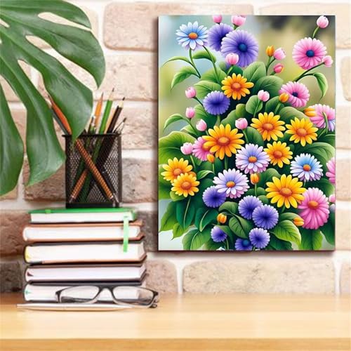 Puzzle für Erwachsene 200 Teile Blume, 35 x 25 cm Puzzles für Erwachsene Pädagogisches Spiel Herausforderung Spielzeug 200 Teile, Puzzle Erwachsene Anspruchsvoll von QiHon