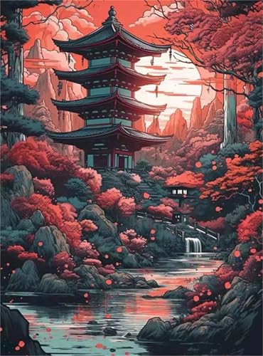Puzzle für Erwachsene 200 Teile Japanische Landschaft, 35 x 25 cm Puzzles für Erwachsene Pädagogisches Spiel Herausforderung Spielzeug 200 Teile, Puzzle Erwachsene Anspruchsvoll Puzzle für Erwachsene 200 Teile Japanische Landschaft, 35 x 25 cm Puzzles für Erwachsene Pädagogisches Spiel Herausforderung Spielzeug 200 Teile, Puzzle Erwachsene Anspruchsvoll von QiHon