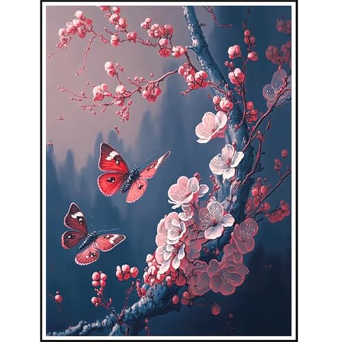Puzzle für Erwachsene 200 Teile Schmetterlingsblume, 35 x 25 cm Puzzles für Erwachsene Pädagogisches Spiel Herausforderung Spielzeug 200 Teile, Puzzle Erwachsene Anspruchsvoll von QiHon