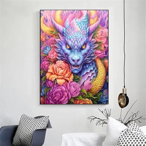 Puzzle für Erwachsene 2000 Teile Drachen, 100 x 70 cm Puzzles für Erwachsene Pädagogisches Spiel Herausforderung Spielzeug 2000 Teile, Puzzle Erwachsene Anspruchsvoll von QiHon