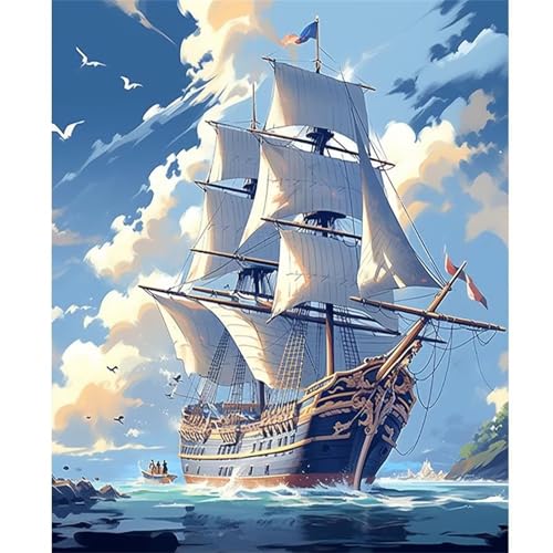 Puzzle für Erwachsene 2000 Teile Landschaftssegeln, 100 x 70 cm Puzzles für Erwachsene Pädagogisches Spiel Herausforderung Spielzeug 2000 Teile, Puzzle Erwachsene Anspruchsvoll von QiHon