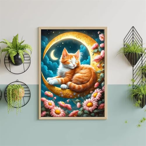 Puzzle für Erwachsene 2000 Teile Mondblumenkatze, 100 x 70 cm Puzzles für Erwachsene Pädagogisches Spiel Herausforderung Spielzeug 2000 Teile, Puzzle Erwachsene Anspruchsvoll Puzzle für Erwachsene 2000 Teile Mondblumenkatze, 100 x 70 cm Puzzles für Erwachsene Pädagogisches Spiel Herausforderung Spielzeug 2000 Teile, Puzzle Erwachsene Anspruchsvoll von QiHon