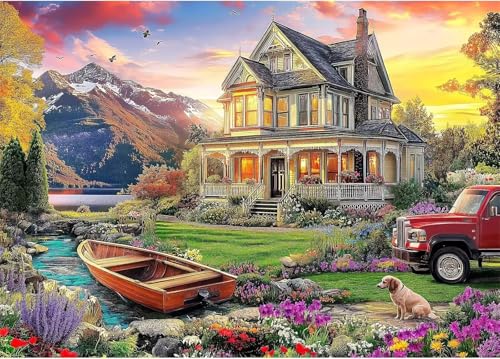 Puzzle für Erwachsene 2000 Teile Sonnenaufgangsgarten, 100 x 70 cm Puzzles für Erwachsene Pädagogisches Spiel Herausforderung Spielzeug 2000 Teile, Puzzle Erwachsene Anspruchsvoll Puzzle für Erwachsene 2000 Teile Sonnenaufgangsgarten, 100 x 70 cm Puzzles für Erwachsene Pädagogisches Spiel Herausforderung Spielzeug 2000 Teile, Puzzle Erwachsene Anspruchsvoll von QiHon