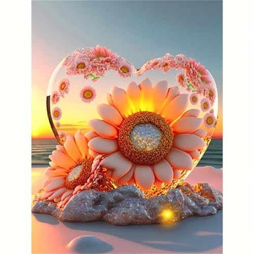 Puzzle für Erwachsene 2000 Teile Sonnenblumenstrand, 100 x 70 cm Puzzles für Erwachsene Pädagogisches Spiel Herausforderung Spielzeug 2000 Teile, Puzzle Erwachsene Anspruchsvoll von QiHon