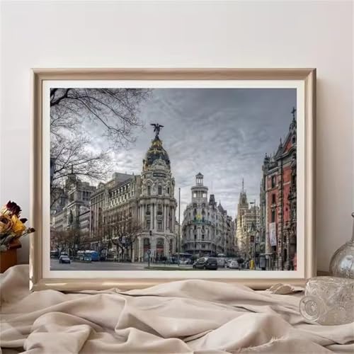 Puzzle für Erwachsene 2000 Teile Stadtarchitektur, 100 x 70 cm Puzzles für Erwachsene Pädagogisches Spiel Herausforderung Spielzeug 2000 Teile, Puzzle Erwachsene Anspruchsvoll von QiHon