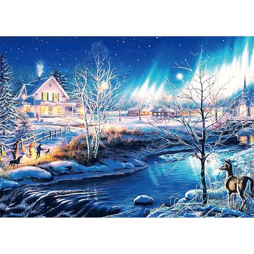 Puzzle für Erwachsene 2000 Teile Winterlandschaft, 100 x 70 cm Puzzles für Erwachsene Pädagogisches Spiel Herausforderung Spielzeug 2000 Teile, Puzzle Erwachsene Anspruchsvoll Puzzle für Erwachsene 2000 Teile Winterlandschaft, 100 x 70 cm Puzzles für Erwachsene Pädagogisches Spiel Herausforderung Spielzeug 2000 Teile, Puzzle Erwachsene Anspruchsvoll von QiHon