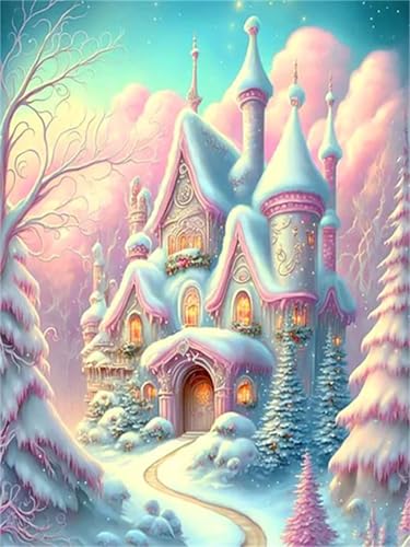 Puzzle für Erwachsene 2000 Teile Winterlandschaft, 100 x 70 cm Puzzles für Erwachsene Pädagogisches Spiel Herausforderung Spielzeug 2000 Teile, Puzzle Erwachsene Anspruchsvoll von QiHon