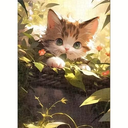 Puzzle für Erwachsene 300 Teile Katzenwiege, 40 x 28 cm Puzzles für Erwachsene Pädagogisches Spiel Herausforderung Spielzeug 300 Teile, Puzzle Erwachsene Anspruchsvoll Puzzle für Erwachsene 300 Teile Katzenwiege, 40 x 28 cm Puzzles für Erwachsene Pädagogisches Spiel Herausforderung Spielzeug 300 Teile, Puzzle Erwachsene Anspruchsvoll von QiHon