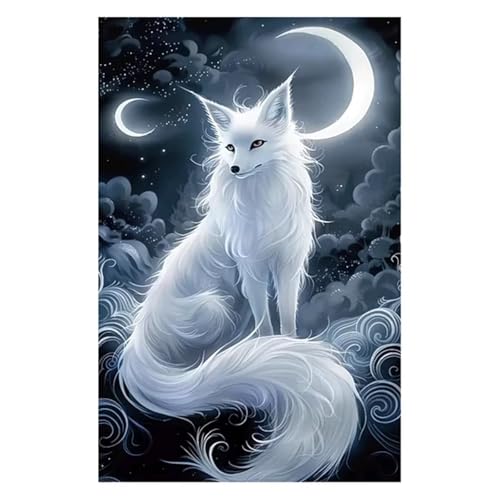 Puzzle für Erwachsene 300 Teile Mond Tier Weiß, 40 x 28 cm Puzzles für Erwachsene Pädagogisches Spiel Herausforderung Spielzeug 300 Teile, Puzzle Erwachsene Anspruchsvoll Puzzle für Erwachsene 300 Teile Mond Tier Weiß, 40 x 28 cm Puzzles für Erwachsene Pädagogisches Spiel Herausforderung Spielzeug 300 Teile, Puzzle Erwachsene Anspruchsvoll von QiHon