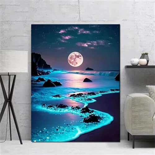 Puzzle für Erwachsene 300 Teile Strandmond, 40 x 28 cm Puzzles für Erwachsene Pädagogisches Spiel Herausforderung Spielzeug 300 Teile, Puzzle Erwachsene Anspruchsvoll Puzzle für Erwachsene 300 Teile Strandmond, 40 x 28 cm Puzzles für Erwachsene Pädagogisches Spiel Herausforderung Spielzeug 300 Teile, Puzzle Erwachsene Anspruchsvoll von QiHon