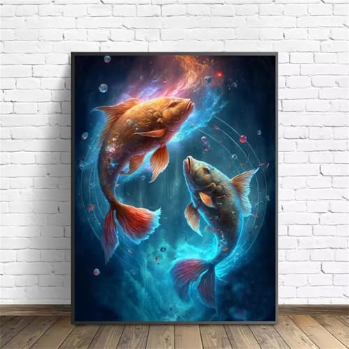 Puzzle für Erwachsene 300 Teile Tier Koi, 38 x 26 cm Puzzles für Erwachsene Pädagogisches Spiel Herausforderung Spielzeug 300 Teile, Puzzle Erwachsene Anspruchsvoll von QiHon