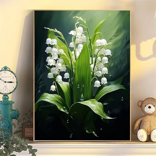 Puzzle für Erwachsene 300 Teile Weiße Blume, 38 x 26 cm Puzzles für Erwachsene Pädagogisches Spiel Herausforderung Spielzeug 300 Teile, Puzzle Erwachsene Anspruchsvoll von QiHon