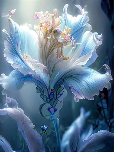 Puzzle für Erwachsene 500 Teile Blaue weiße Blumen, 52 x 38 cm Puzzles für Erwachsene Pädagogisches Spiel Herausforderung Spielzeug 500 Teile, Puzzle Erwachsene Anspruchsvoll Puzzle für Erwachsene 500 Teile Blaue weiße Blumen, 52 x 38 cm Puzzles für Erwachsene Pädagogisches Spiel Herausforderung Spielzeug 500 Teile, Puzzle Erwachsene Anspruchsvoll von QiHon