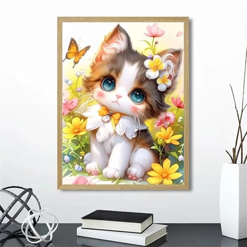 Puzzle für Erwachsene 500 Teile Katze Tier Blume, 52 x 38 cm Puzzles für Erwachsene Pädagogisches Spiel Herausforderung Spielzeug 500 Teile, Puzzle Erwachsene Anspruchsvoll Puzzle für Erwachsene 500 Teile Katze Tier Blume, 52 x 38 cm Puzzles für Erwachsene Pädagogisches Spiel Herausforderung Spielzeug 500 Teile, Puzzle Erwachsene Anspruchsvoll von QiHon