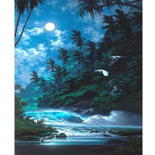 Puzzle für Erwachsene 500 Teile Mondwellenbaum, 52 x 38 cm Puzzles für Erwachsene Pädagogisches Spiel Herausforderung Spielzeug 500 Teile, Puzzle Erwachsene Anspruchsvoll Puzzle für Erwachsene 500 Teile Mondwellenbaum, 52 x 38 cm Puzzles für Erwachsene Pädagogisches Spiel Herausforderung Spielzeug 500 Teile, Puzzle Erwachsene Anspruchsvoll von QiHon