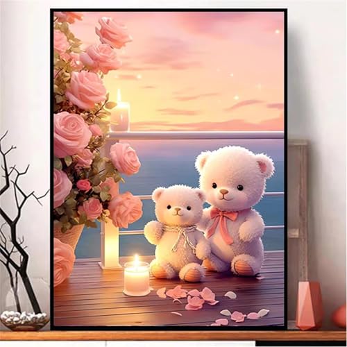 Puzzle für Erwachsene 500 Teile Rosa Rosenbär, 52 x 38 cm Puzzles für Erwachsene Pädagogisches Spiel Herausforderung Spielzeug 500 Teile, Puzzle Erwachsene Anspruchsvoll Puzzle für Erwachsene 500 Teile Rosa Rosenbär, 52 x 38 cm Puzzles für Erwachsene Pädagogisches Spiel Herausforderung Spielzeug 500 Teile, Puzzle Erwachsene Anspruchsvoll von QiHon